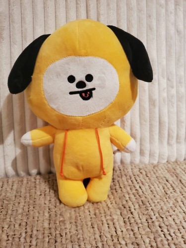 Stuffed Animal Plush Toy Yellow Anime Character Puppy Dog Pokémon Large Head - Picture 5 of 6