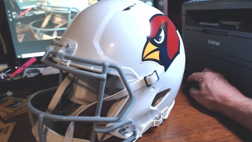 ARIZONA CARDINALS Casco Autentico Riddell speed - Foto 3 di 9