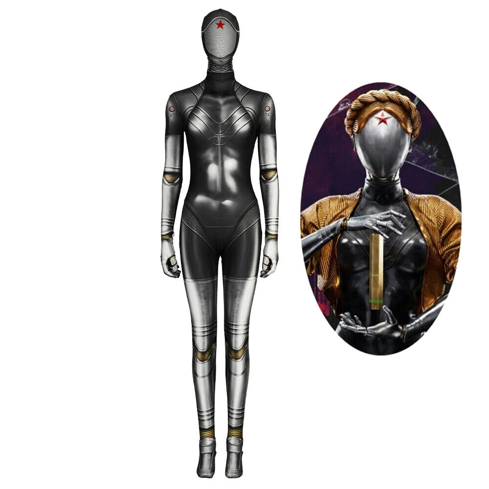 Atomic Heart Female Robot Ballerina Twins Costume Cosplay Suit