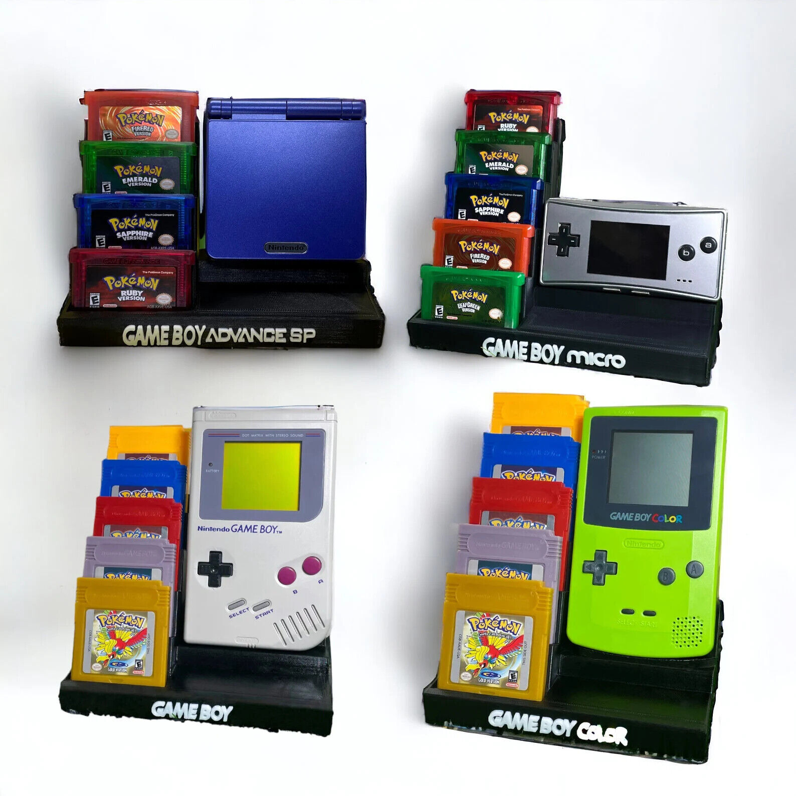 Dock Espositore Game Boy GBA GBC - Stand Minimalista in Acrilico
