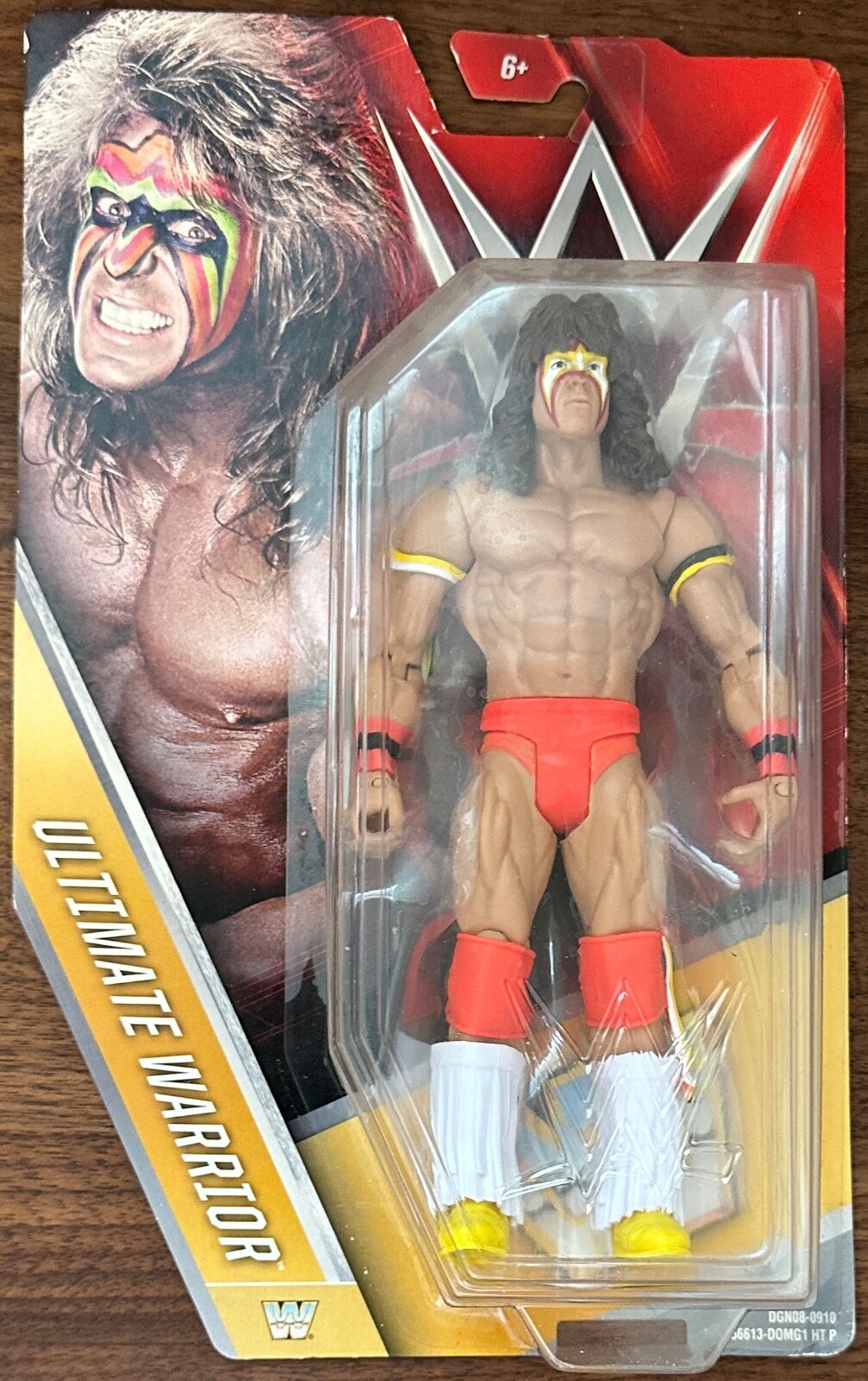 WWE Ultimate Warrior Figure Series 56 Basic Mattel 2015 New YZ
