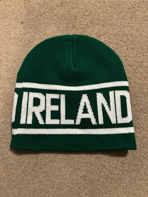 Ireland Beanie Hat Adult One Size Fits All, Ireland Winter Hat