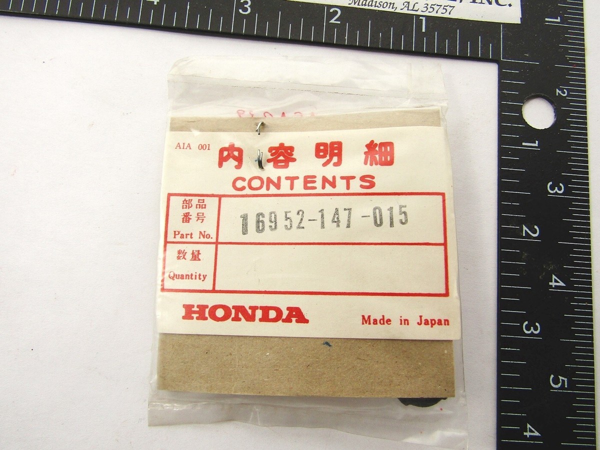 1977-1979 Honda NC50 Express Fuel Strainer Screen Set 16952-147