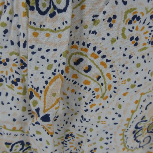 Patrons Of Peace Blouse Women's Size XS Tank Top Blouse Paisley Print Rayon - Picture 3 of 6