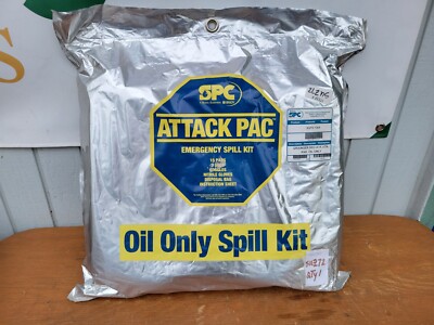 Brady SPC Attack Pac Oil Only Emergency Spill Kit Portable SKO-ATK Y869739