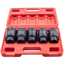 Tools 5pc 1/2" dr Deep Impact Hub Nut Socket 33, 34, 35, 36,38mm