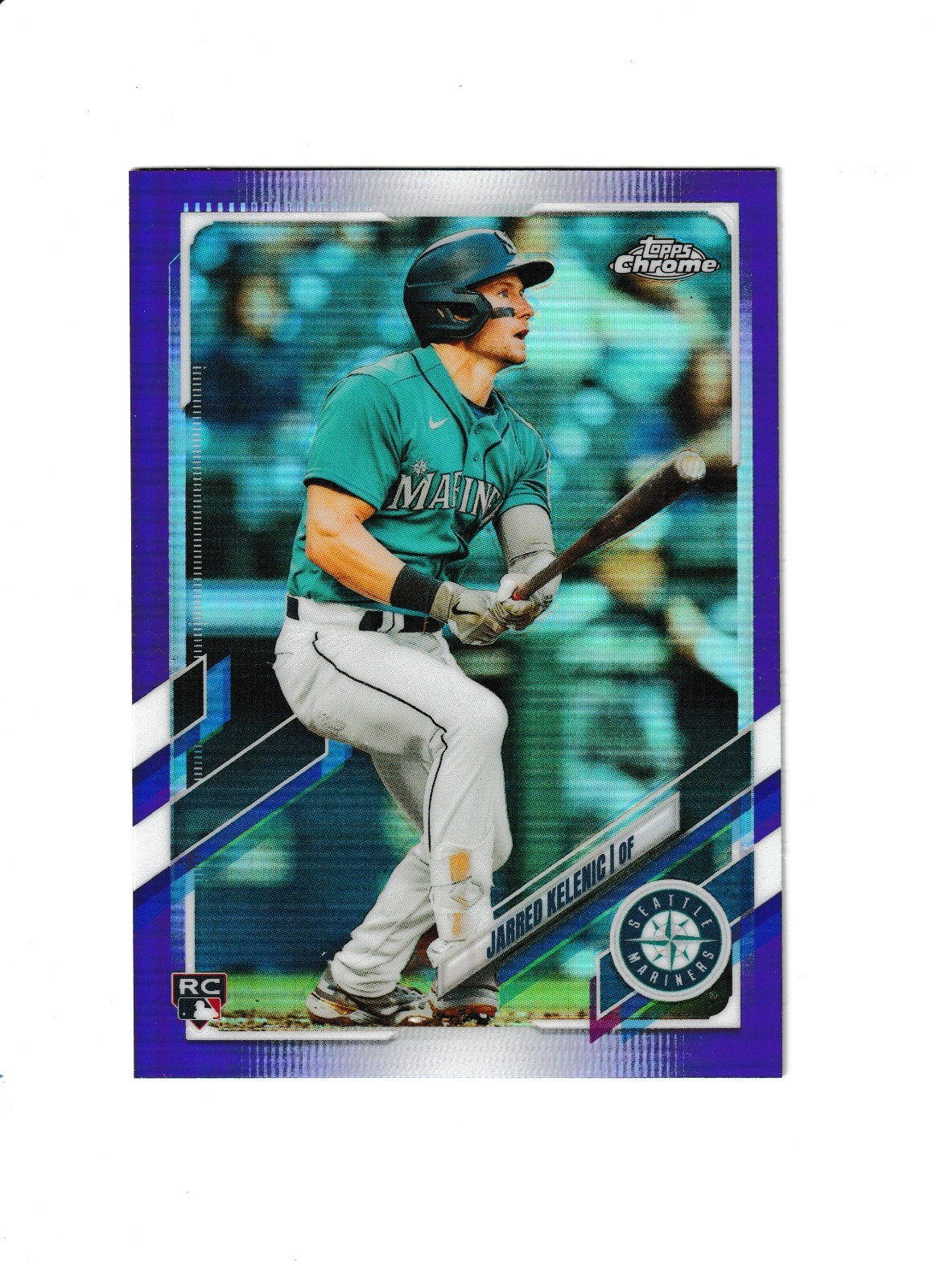 2021 Topps Chrome Update Series - Purple Refractor #USC20 Jarred Kelenic (RC)