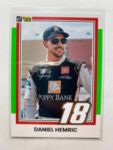Daniel Hemric 2022 NASCAR Panini Donruss Retro 1981 #199 Lime Green Card