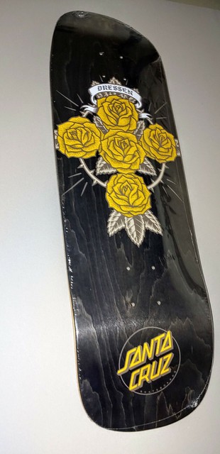 Santa Cruz Eric Dressen Rose Cross Preissue Skateboard ...