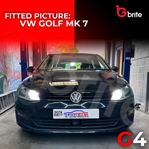 VW Scirocco - H7 COB LED Headlight Bulbs Kit 10000 Lumens Canbus 100W HID G4 - Picture 7 of 9