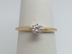 14K-YELLOW-GOLD-25CT-GENUINE-DIAMOND-SOLITAIRE-ENGAGEMENT-RING-SIZE-5-75