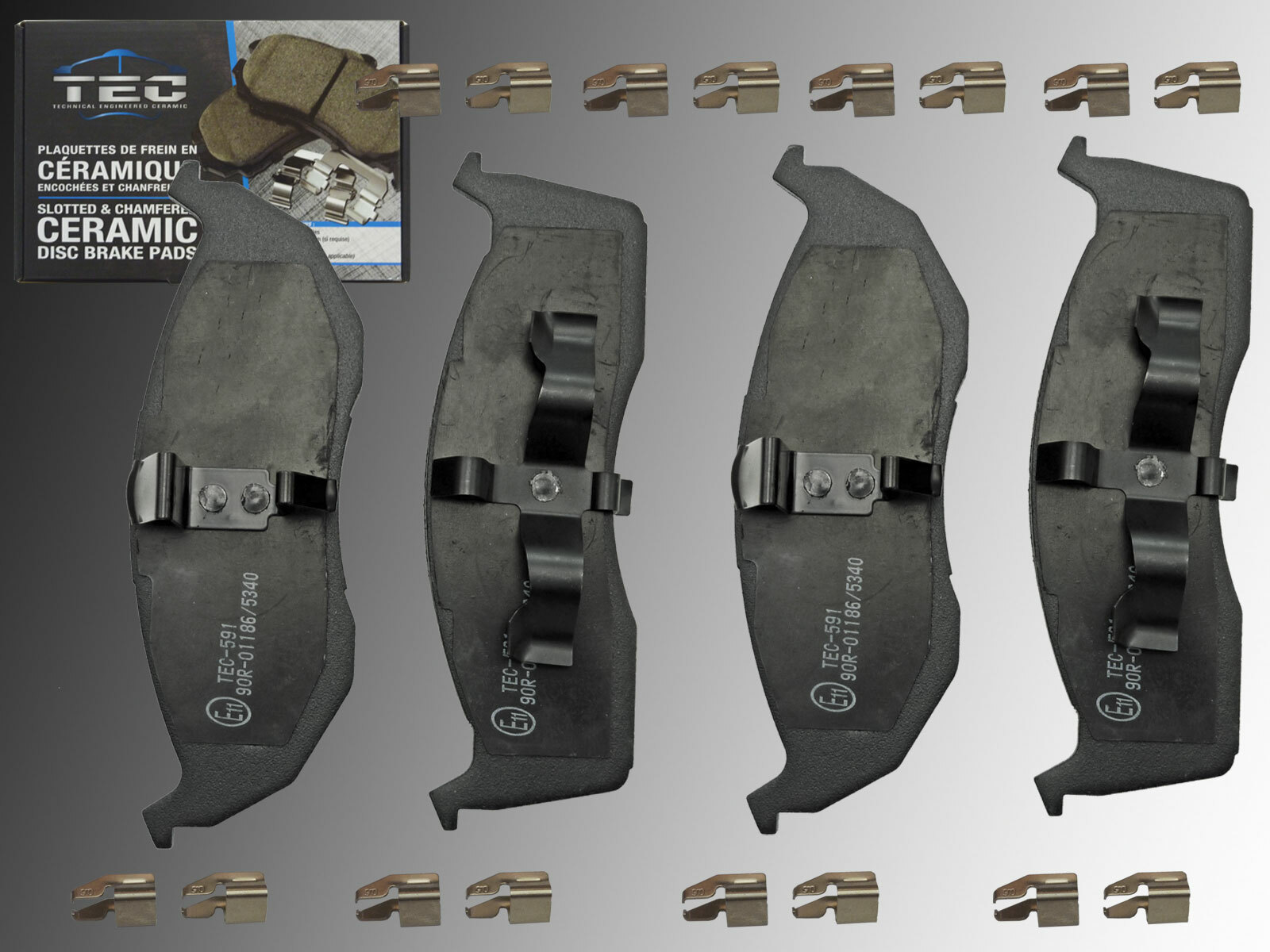 Plaquettes De Frein Avant Neuves Pour Dodge RAM 1994-2002 - Marque ATLAS / PRO FUSION