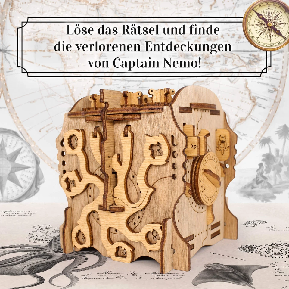 Cluebox "Captain Nemo's Nautilus" - iDventure | 110 Teile - Bild 3 von 4