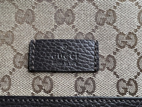 GUCCI Neo Vintage Leder tasche Gr. 26x20x8 cm Top! - Bild 8 von 9