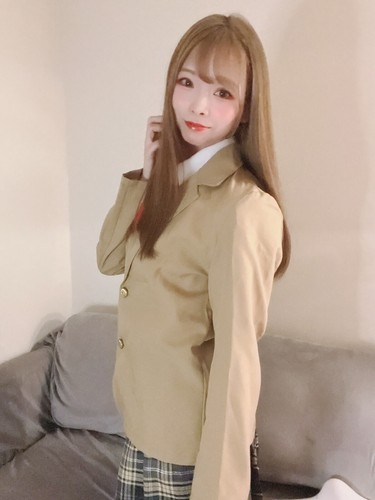 Japanese School Uniform Costume Set 4 Blazer Skirt Shirt Jacket Ribbon brown - Picture 6 of 22