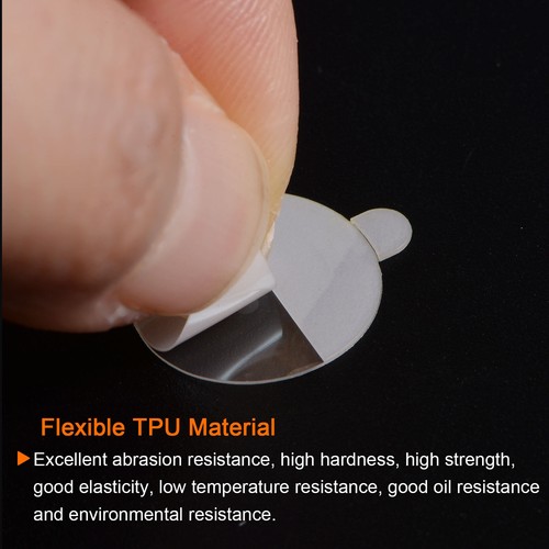 5pcs 23mm Soft TPU Anti-scratch HD Clear Round Watch Glass Screen Protectors - Zdjęcie 5 z 7