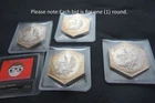 ONE (1) TROY OZ .999 FINE SILVER INTERNATIONAL SILVER TRADE UNIT HEXAGON SHAPE