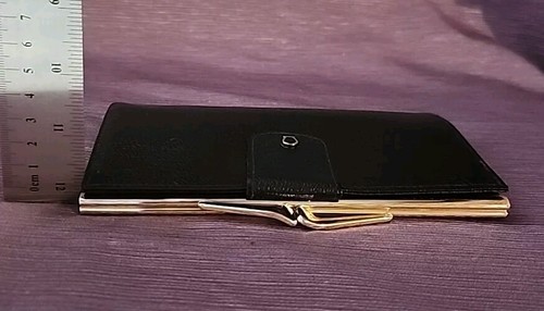 Tilley Genuine leather Wallet. Made in Canada. Color Black - Foto 15 di 15