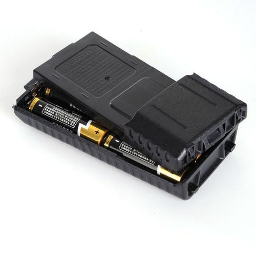 Custodia scatola batteria nuova per Baofeng BF-UV5R radio bidirezionale walkie talkie - Foto 2 di 2