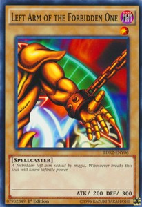 Left Arm of the Forbidden One - LDK2-ENY06 - Common - 1st Edition x1 - Near Mint