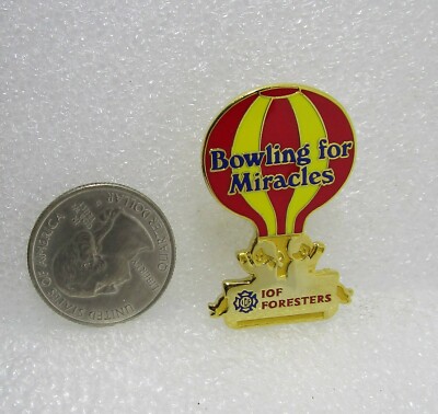 IOF Foresters Bowling For Miracles Pin