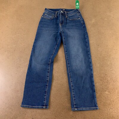 GAP Kids  Boy Size 7 Dark Wash Denim Original Straight Leg Jeans NWT