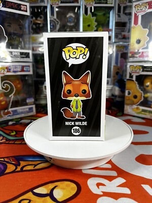 Funko POP! Disney Zootopia Nick Wilde #186 Free Protector | eBay