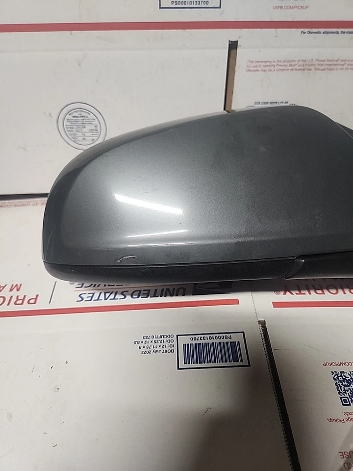 Espejo retrovisor eléctrico gris para puerta de pasajero Chevrolet Malibu 2008-2012 OEM Foto 4 de 4