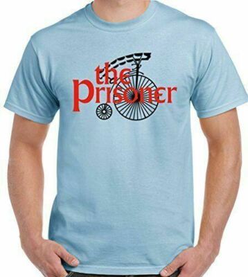 Der Prisoner T-Shirt Herren Retro TV Programm Show Tee Oberteil