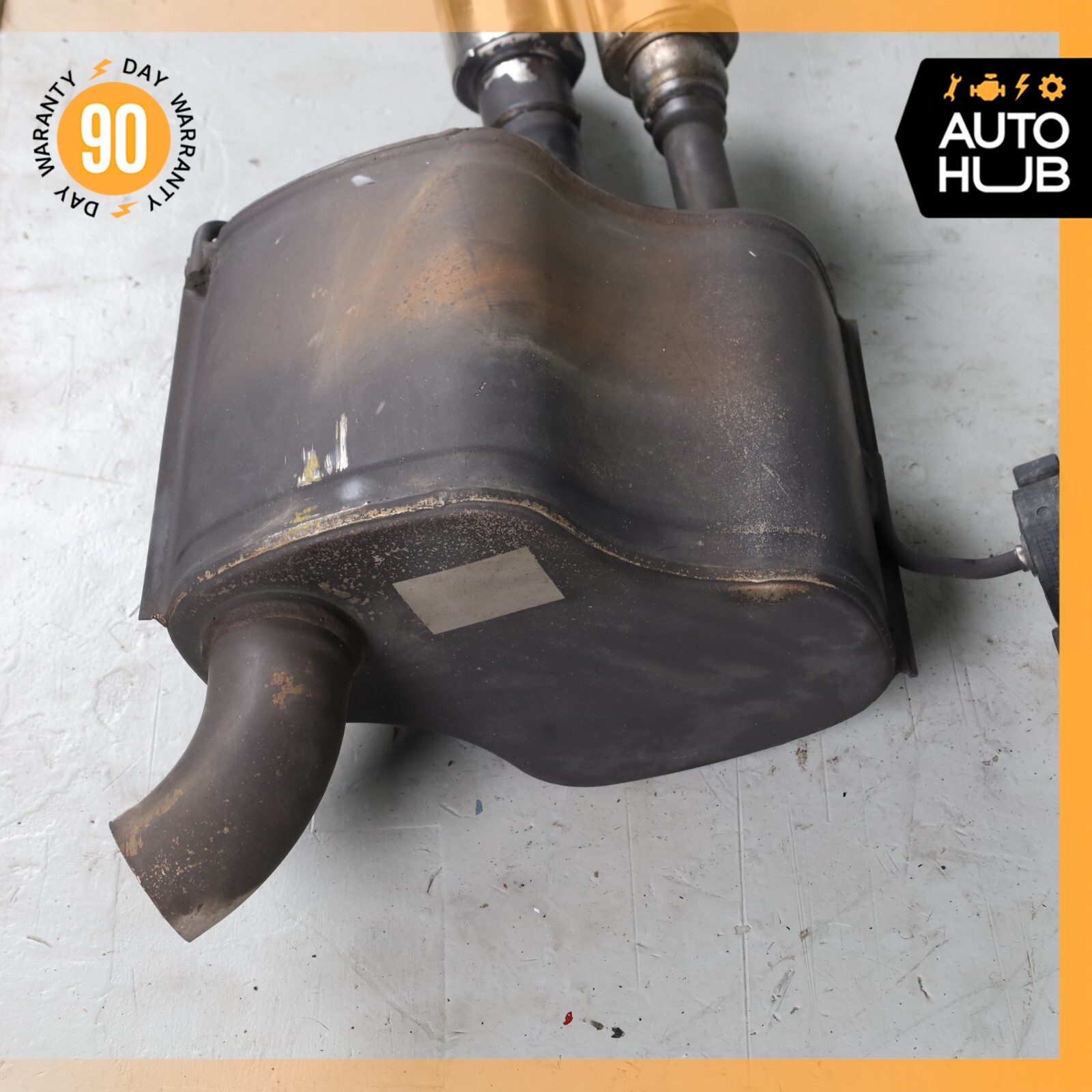 Maserati Quattroporte M139 Exhaust Mufflers Dual Tips Left & Right Side Set 74k