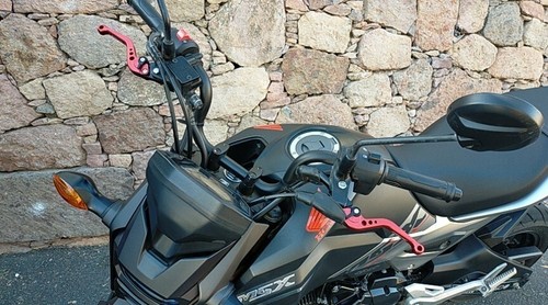 Palancas de embrague de freno cortas para HONDA MSX 125 GROM 2013-2024 MSX 125SF MSX - Imagen 7 de 9