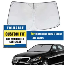 Custom For Mercedes Benz E200 E250 E300 Car Windshield Sun Shade Foldable Cover