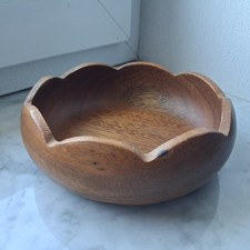 kleine Schale aus Holz 15 cm Durchmesser