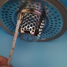 Detachable Stainless Steel Drain Hair Catcher - 4.4" Clog Protector