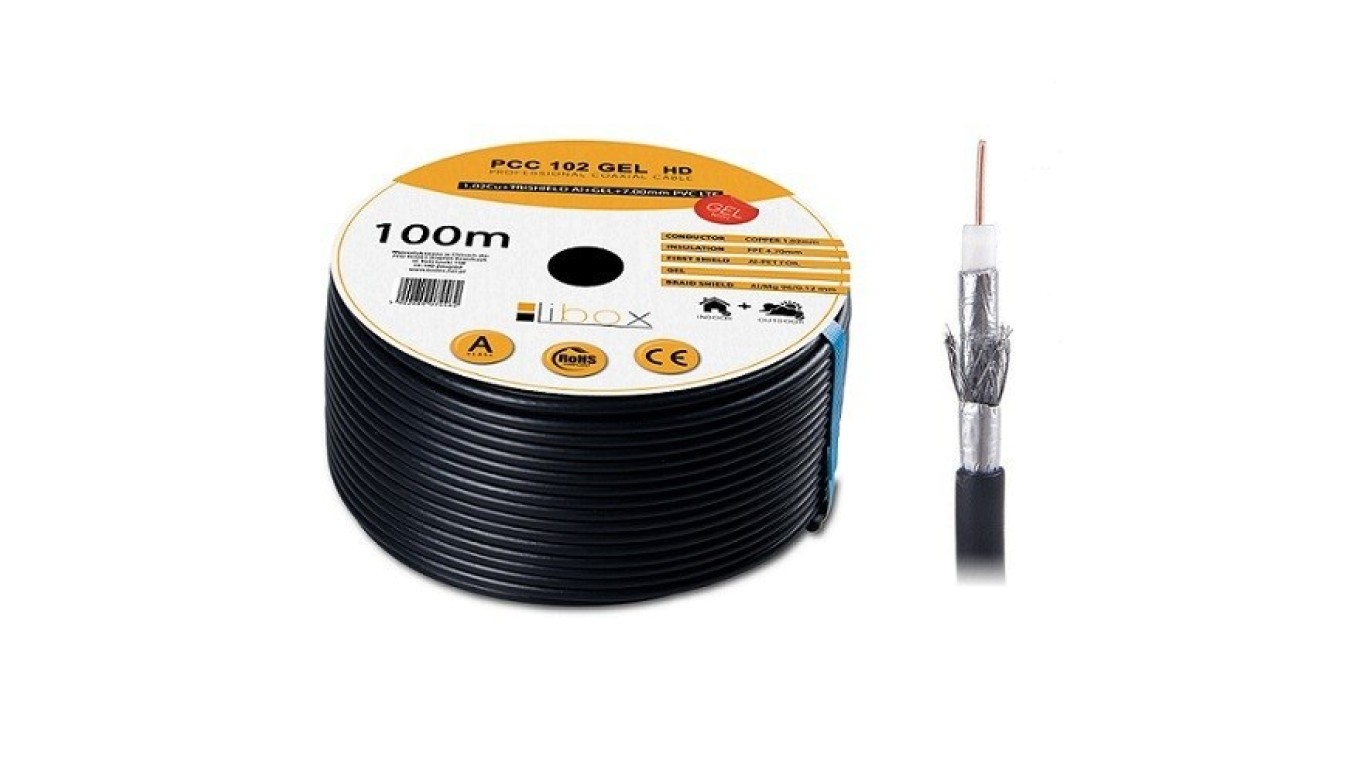 SAT Trishield HD PCC102/100 Gelled Coaxial Cable