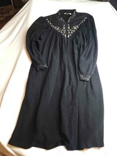 Vintage 90s Vanity Fair Robe Size XXL Embellished Granny Cottagecore Glamour USA