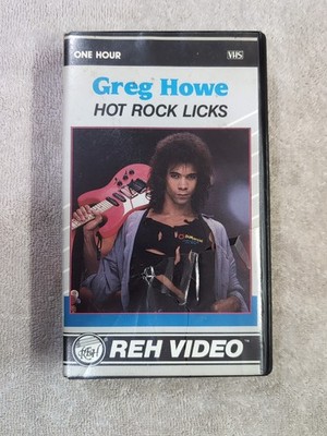 Greg Howe Hot Licks 1989 REH Video VHS Guitar Instruction