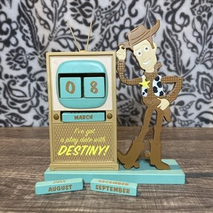 Hallmark Disney Pixar Toy Story Woody Perpetual Calendar 2014 Complete preowned