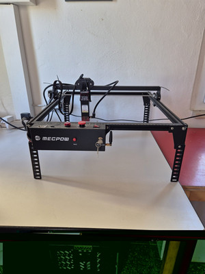 Mecpow Lasergravierer offener Rahmen Laser Engraver Graviermaschine schwarz