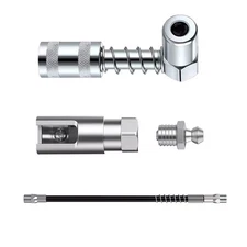 1 Set Grease Nozzle Adapter Grease Gun-Accessory 90 Degree Coupler Adapter Tool