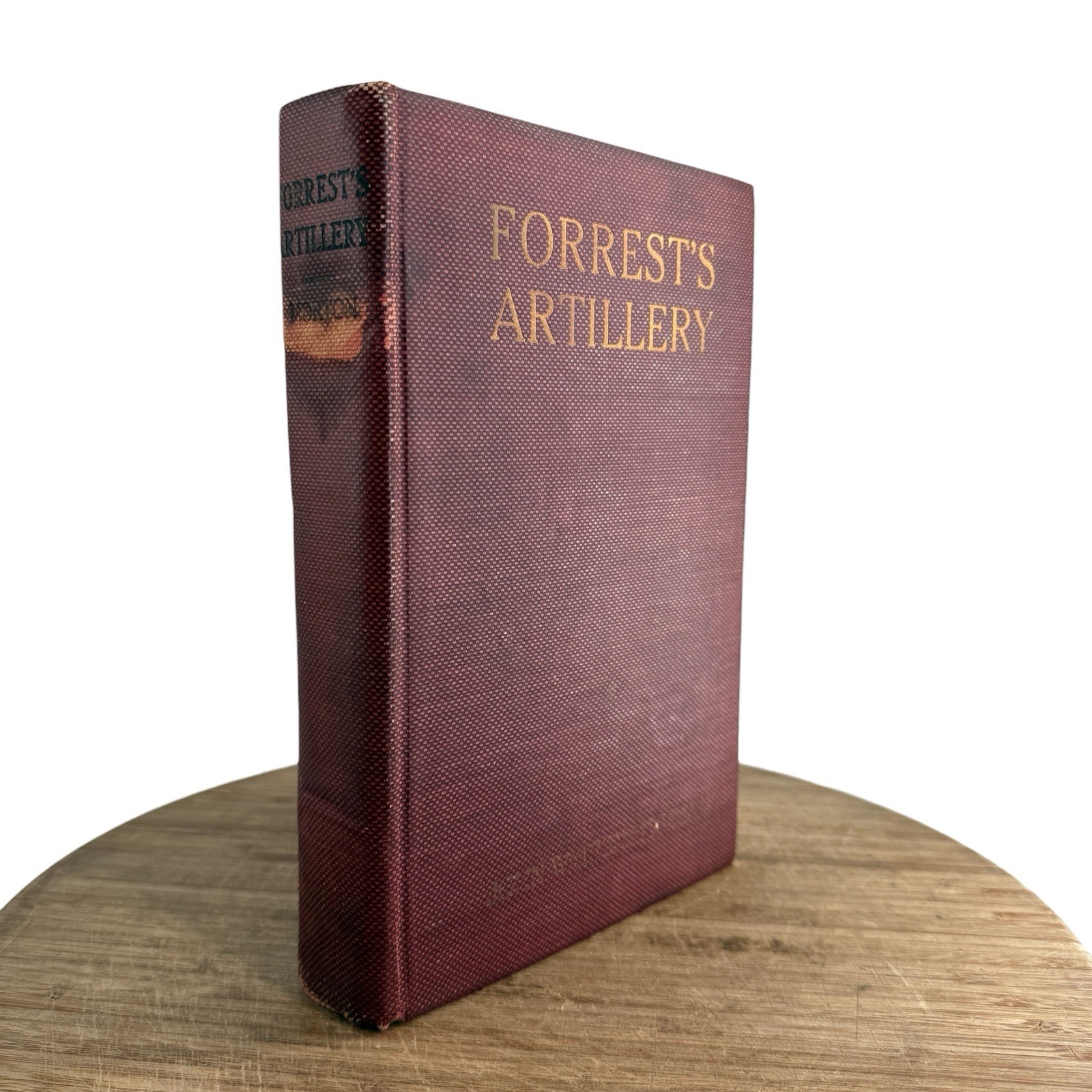 THE ARTILLERY OF NATHAN BEDFORD FORREST'S CAVALRY 1909 First Edition Civil War