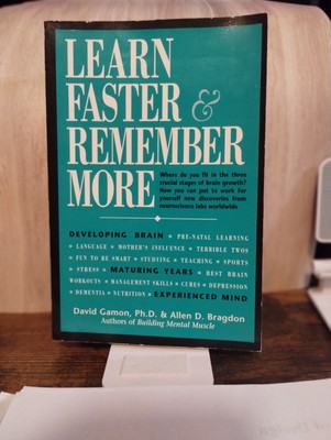Learn Faster & Remember Brain Wave Book More-Developing Brain, Maturing Years.