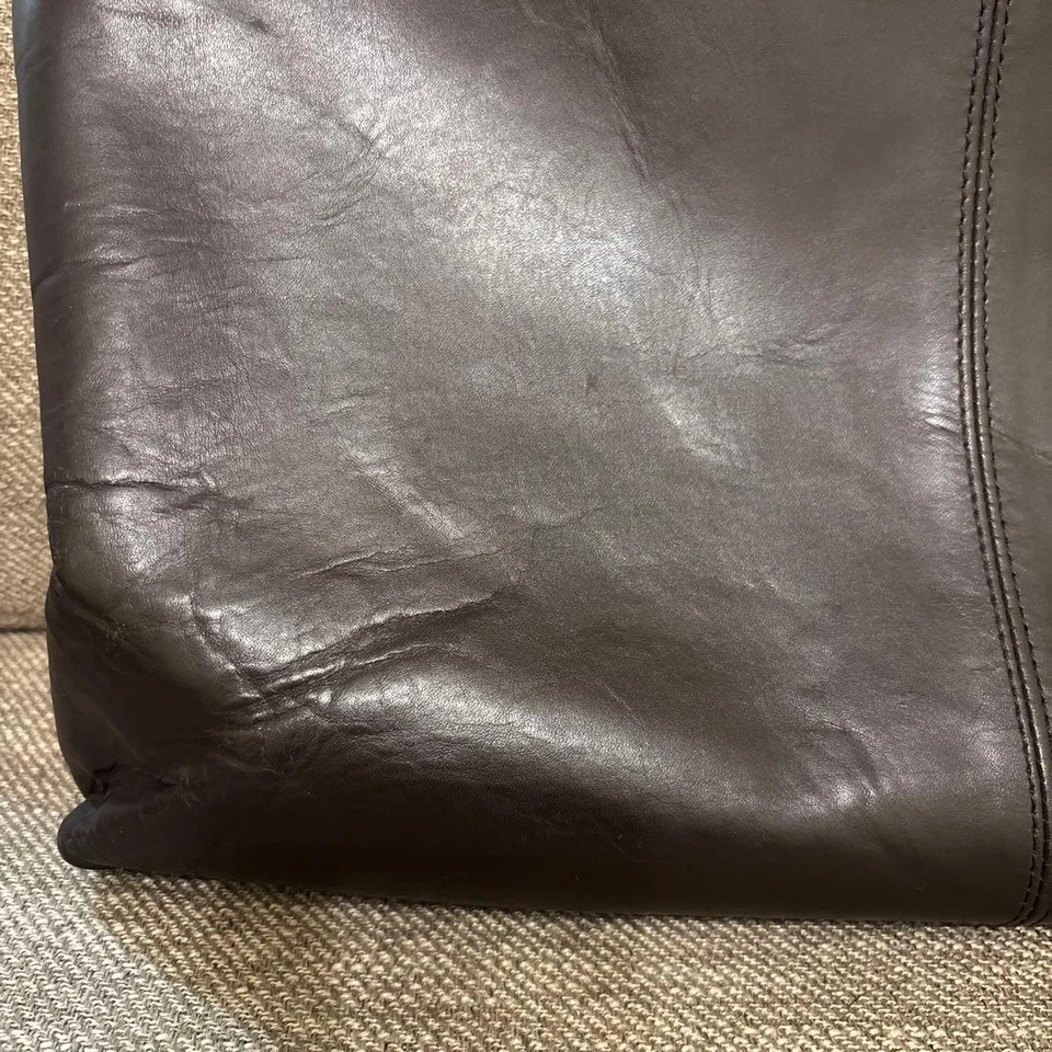 [PORTER] Bolso de Negocios/Casco Bolso, Cuero Marrón, Talla A4, Cuero Marrón Foto 3 de 4