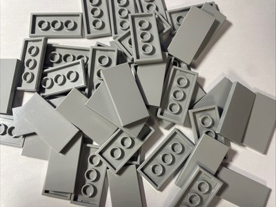 50x LEGO 87079  2x4 Tile Fliese hellgrau light bluish gray Neu New 4560183