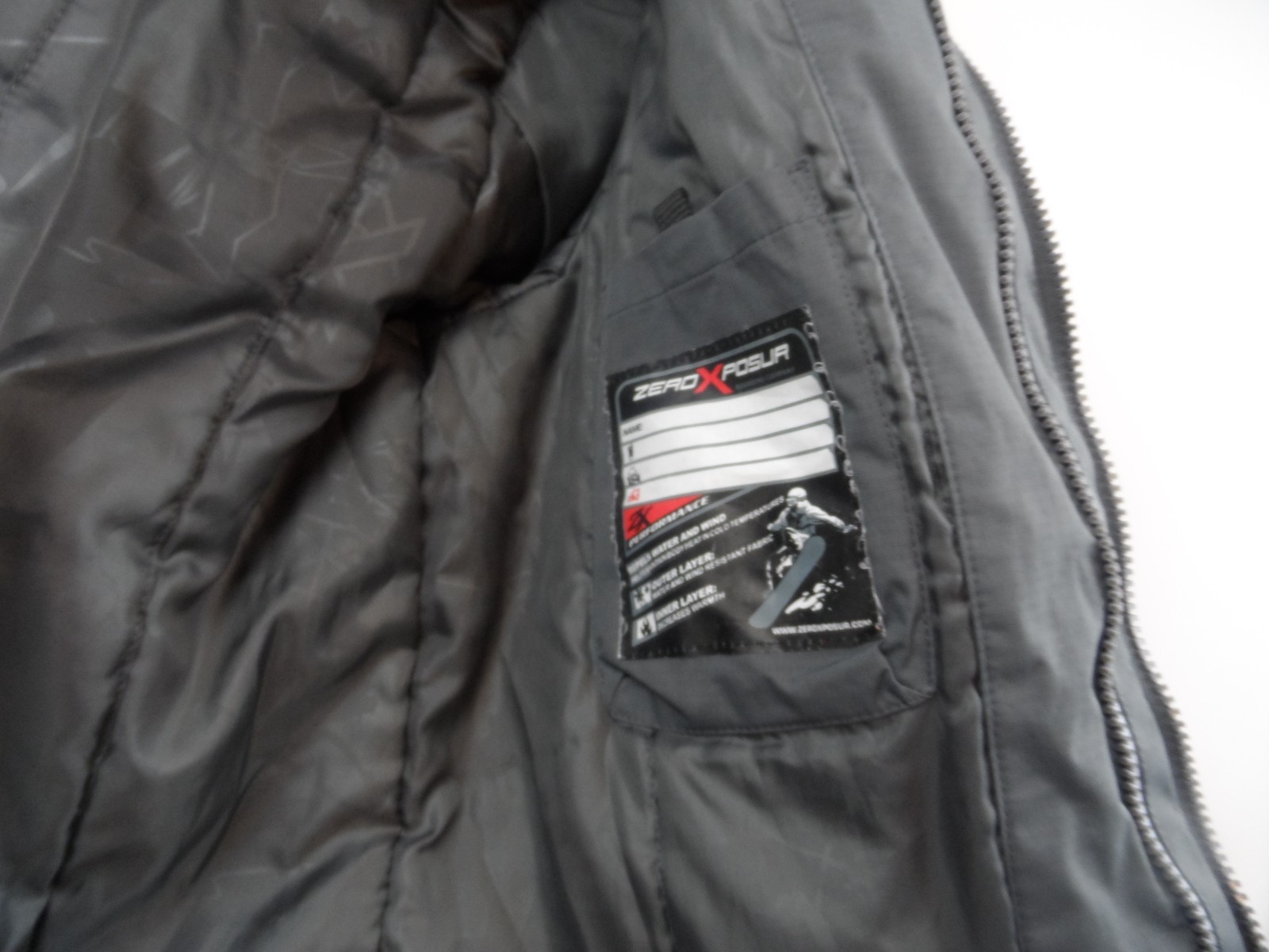 Zero Posur Women's Reversible Polyester Hooed Jac… - image 7