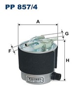 Filtron PP 857/4 Kraftstofffilter FüR Nissan