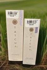 Tatcha The Liquid Silk Canvas Primer 1oz  Tatcha The Essence 2.5 Oz New SET