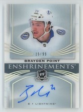 2018-19 Upper Deck The Cup Enshrinements Brayden Point Auto 39/99 #E-BP