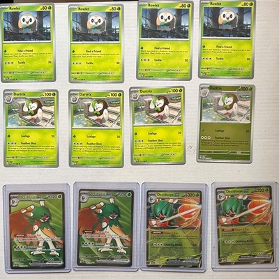 Decidueye EX Battle Deck / Grass  Mega Evolution Perfect Order