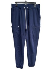 NWT Fabletics Women's High Rise Large Tall On Call Scrub Jogger Navy Blue